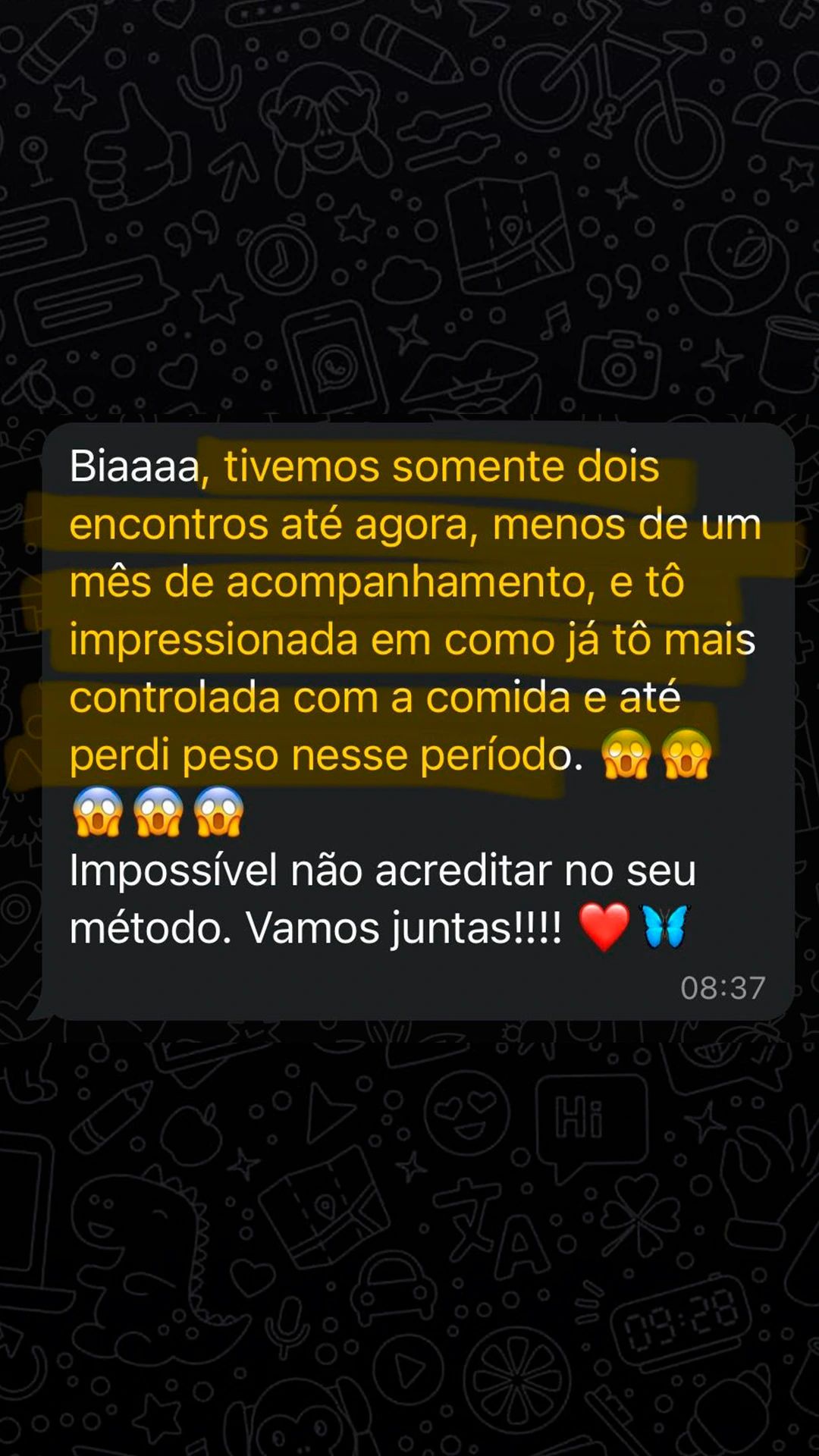 Depoimento - Nutricionista Bianca Toder 5